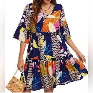 Funlingo Women's Babydoll Dress‎